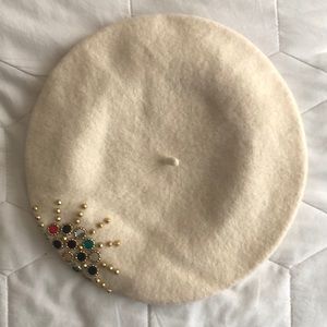 Vintage Accessories - Vintage Studded Beret Vintage Accessories - Vintage Studded Beret